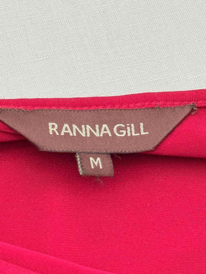 Pre-loved RANNA GILL Red Size Medium Knee Length Dress at Reems Closet