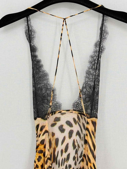 Pre - loved RAT & BOA Akima Beige & Black Size XSmall Long Dress at Reems Closet
