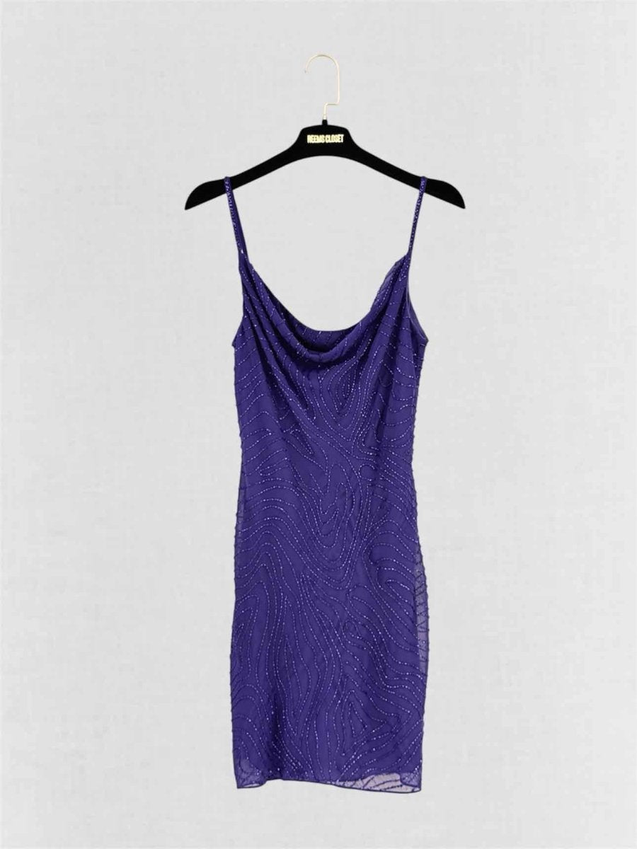 Pre-loved RAT & BOA Belina Purple Size XSmall Short Dress at Reems Closet