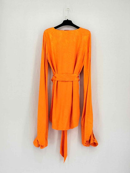 Pre-loved RAT & BOA Harlequin Orange Size XXSmall Short Dress at Reems Closet