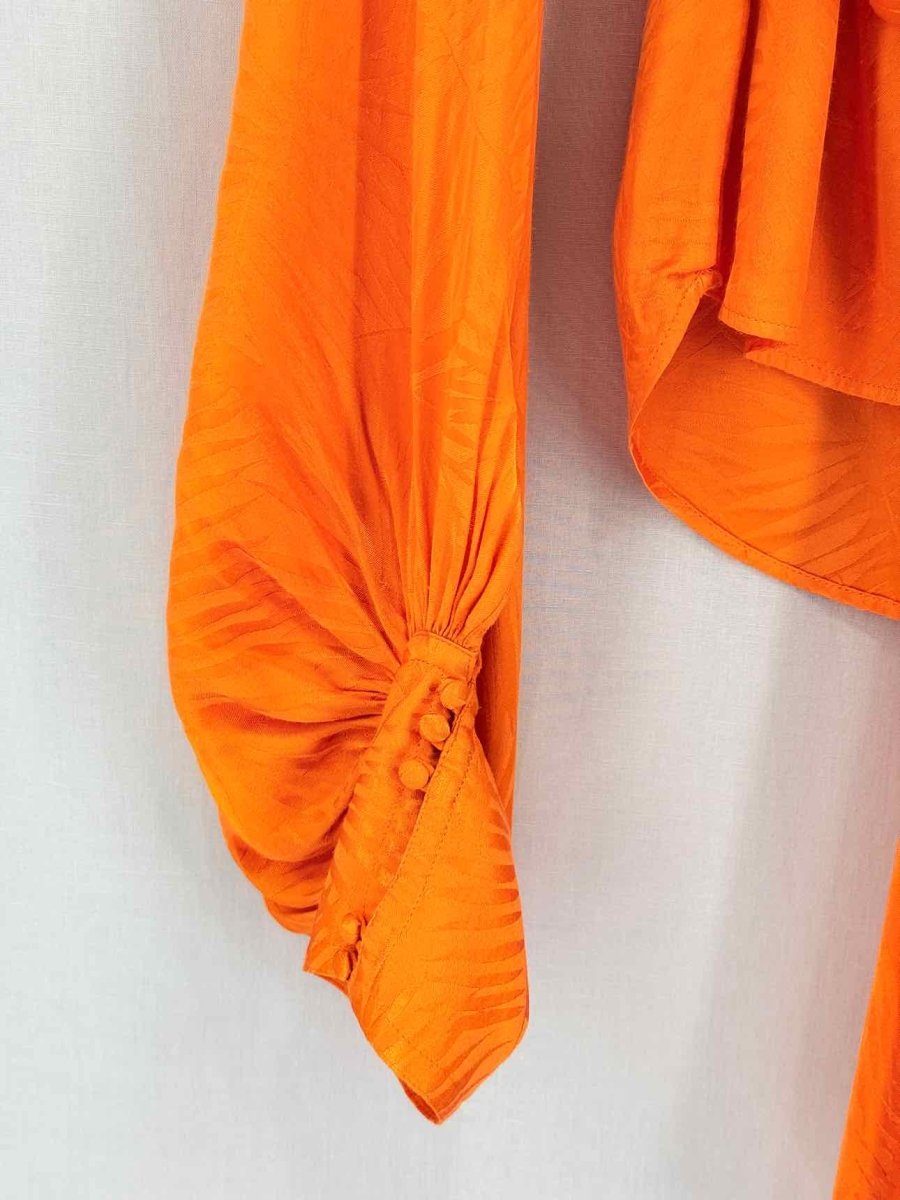 Pre-loved RAT & BOA Harlequin Orange Size XXSmall Short Dress at Reems Closet