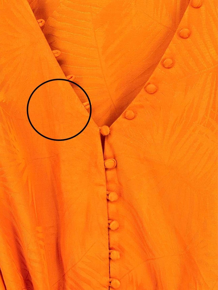 Pre-loved RAT & BOA Harlequin Orange Size XXSmall Short Dress at Reems Closet