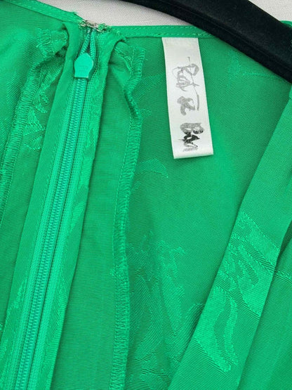 Pre-loved RAT & BOA Isabella Green Size Small Short Dress at Reems Closet