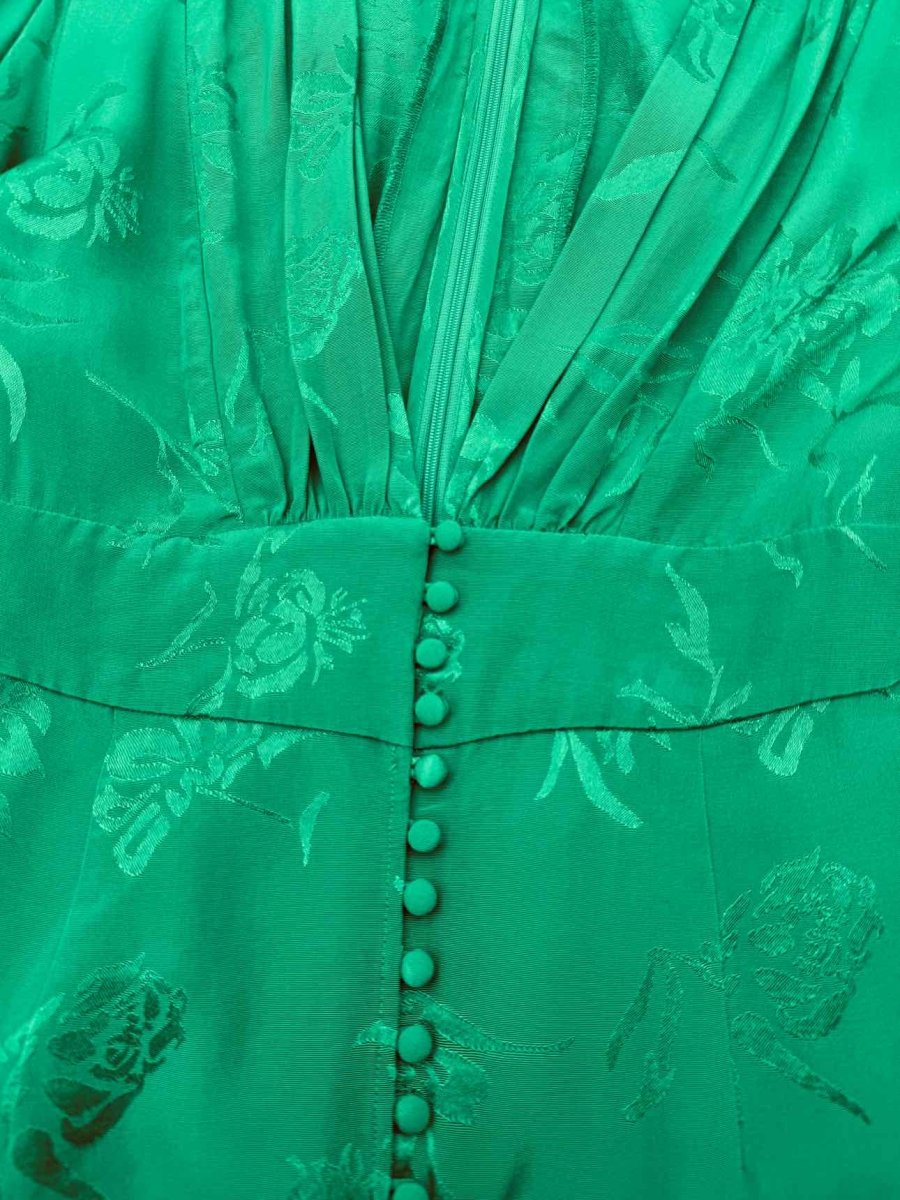 Pre-loved RAT & BOA Isabella Green Size Small Short Dress at Reems Closet