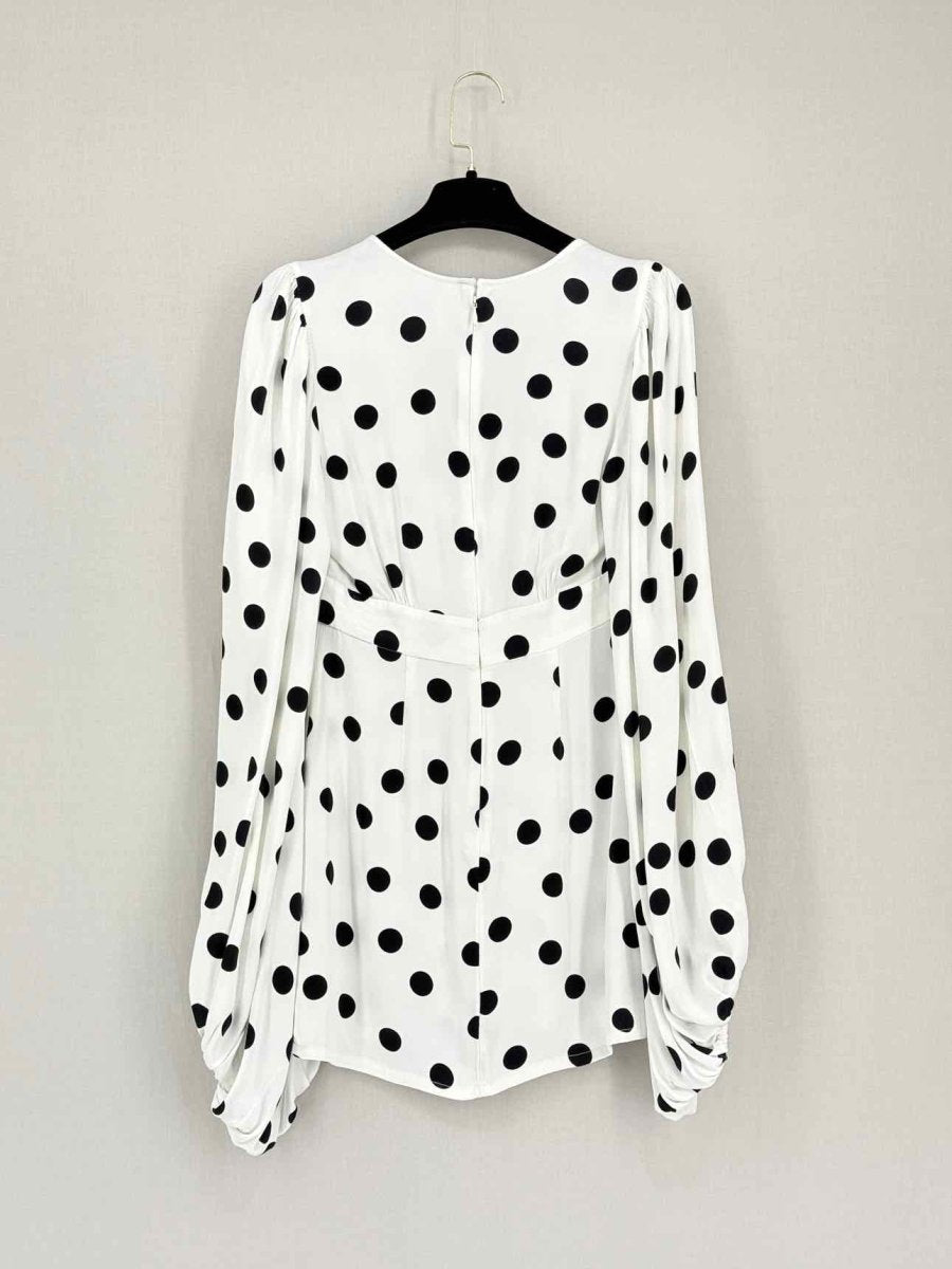 Pre-loved RAT & BOA Perla White w/ Black Size XSmall Short Dress at Reems Closet