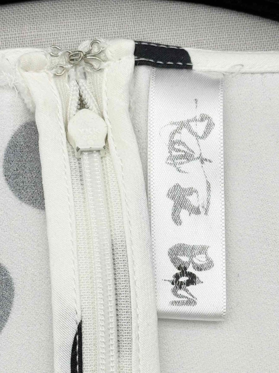 Pre-loved RAT & BOA Perla White w/ Black Size XSmall Short Dress at Reems Closet