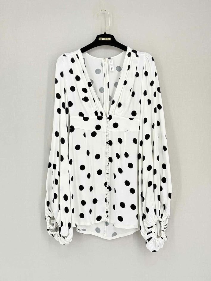 Pre-loved RAT & BOA Perla White w/ Black Size XSmall Short Dress at Reems Closet