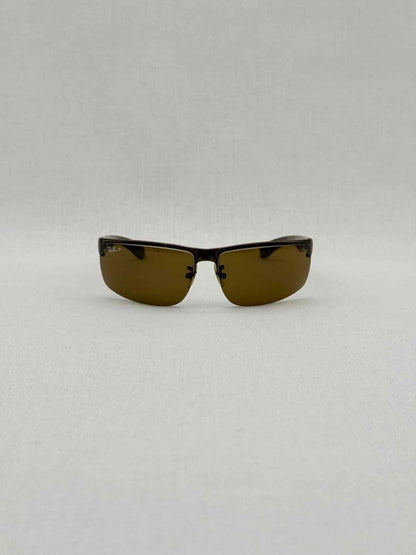 Pre - loved RAY - BAN Black & Gold Sunglasses at Reems Closet