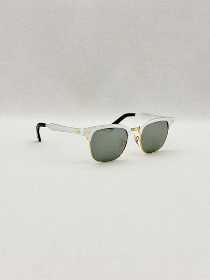 Pre-loved RAY-BAN White Sunglasses at Reems Closet