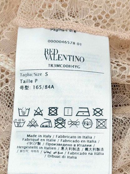 Pre - loved RED VALENTINO Beige Bodysuit at Reems Closet