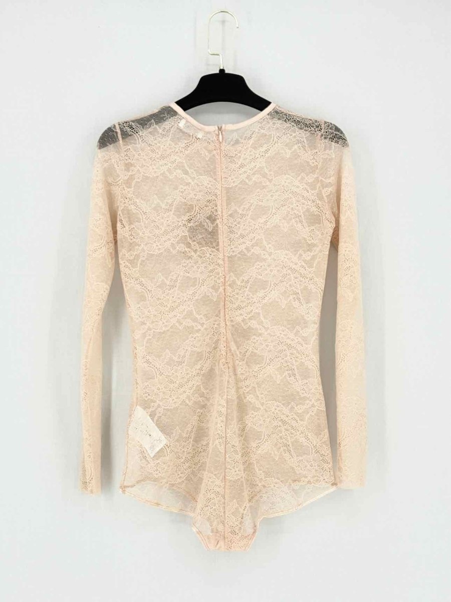 Pre - loved RED VALENTINO Beige Bodysuit at Reems Closet