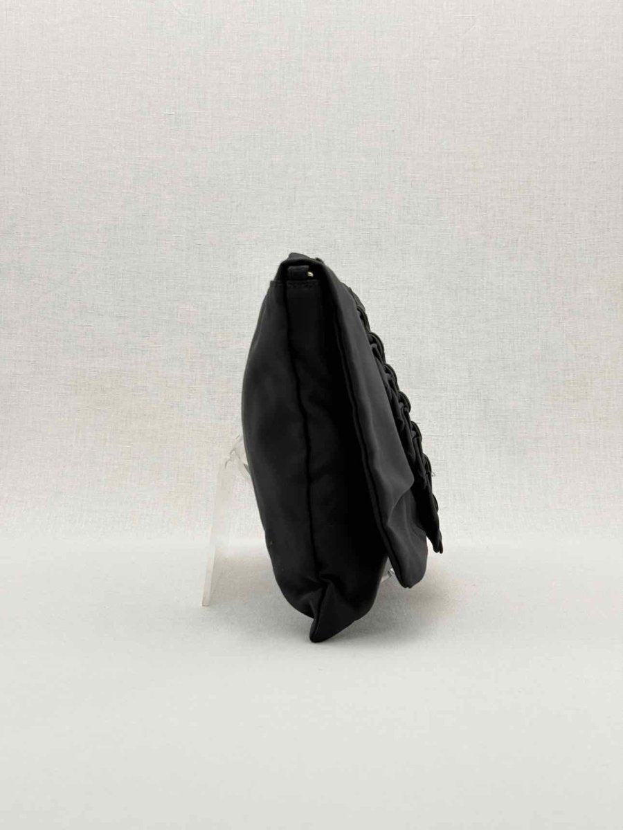 Pre - loved RED VALENTINO Black Clutch at Reems Closet