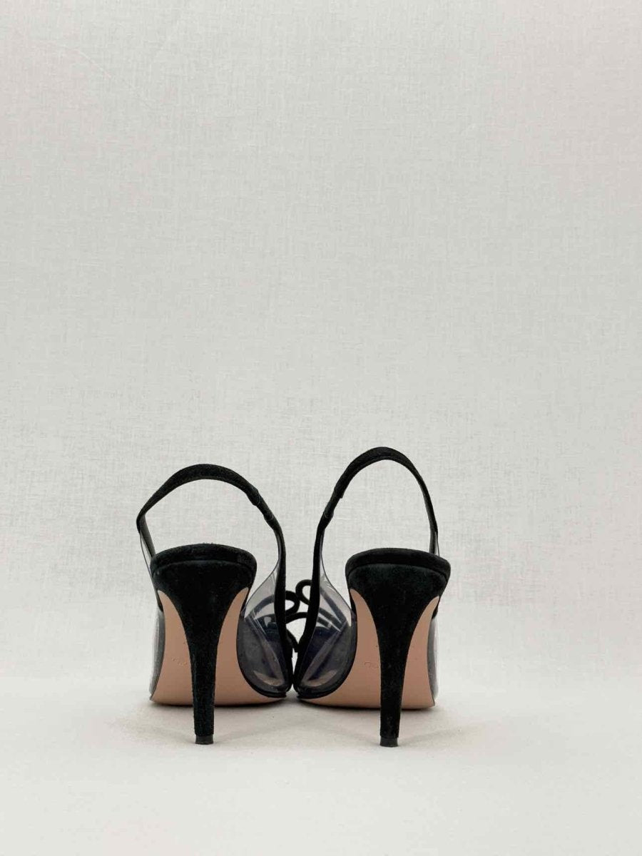 Pre - loved RED VALENTINO Black Polka Dot Size EU 39 Pumps at Reems Closet