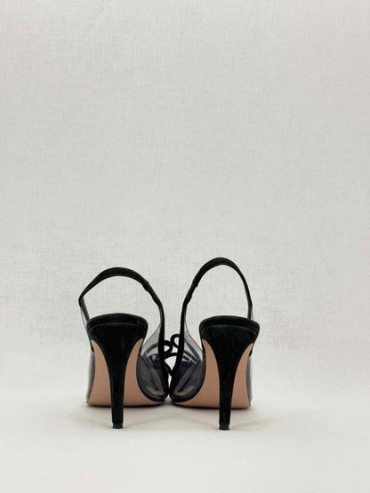 Pre - loved RED VALENTINO Black Polka Dot Size EU 39 Pumps at Reems Closet