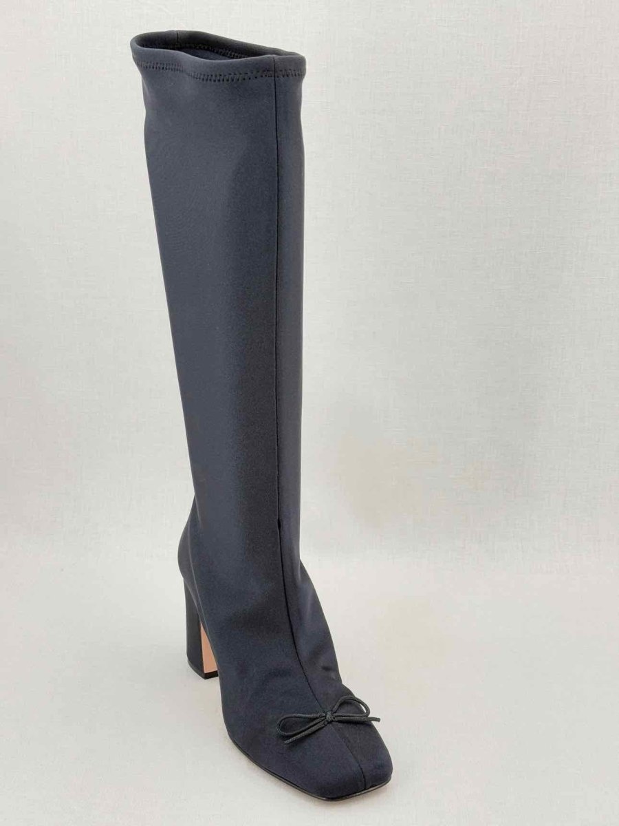 Pre - loved RED VALENTINO Black Size EU 38 Knee High Boots at Reems Closet