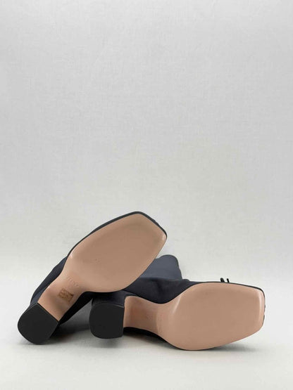 Pre - loved RED VALENTINO Black Size EU 38 Knee High Boots at Reems Closet