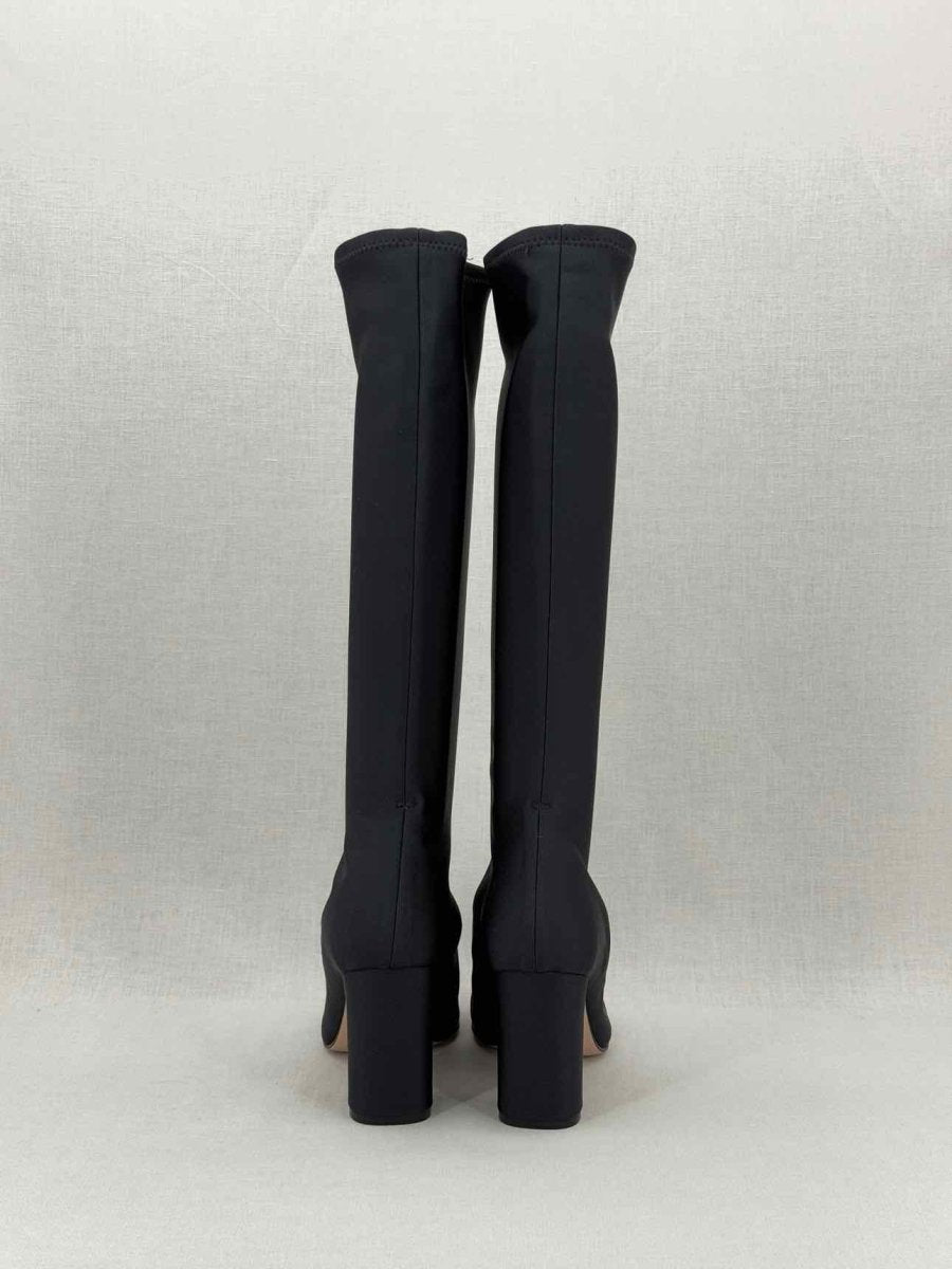 Pre - loved RED VALENTINO Black Size EU 38 Knee High Boots at Reems Closet