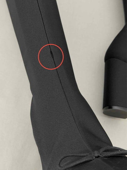 Pre - loved RED VALENTINO Black Size EU 38 Knee High Boots at Reems Closet