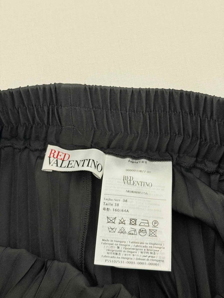 Pre - loved RED VALENTINO Black Size US 2 Midi Skirt at Reems Closet