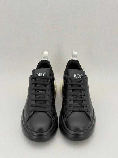 Pre - loved RED VALENTINO Black & White Size EU 39 Sneakers at Reems Closet