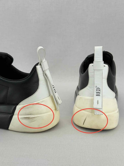 Pre - loved RED VALENTINO Black & White Size EU 39 Sneakers at Reems Closet