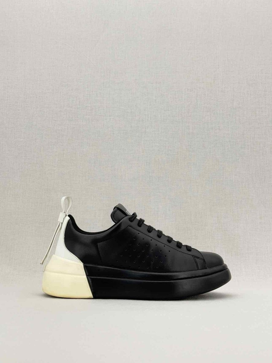 Pre - loved RED VALENTINO Black & White Size EU 39 Sneakers at Reems Closet