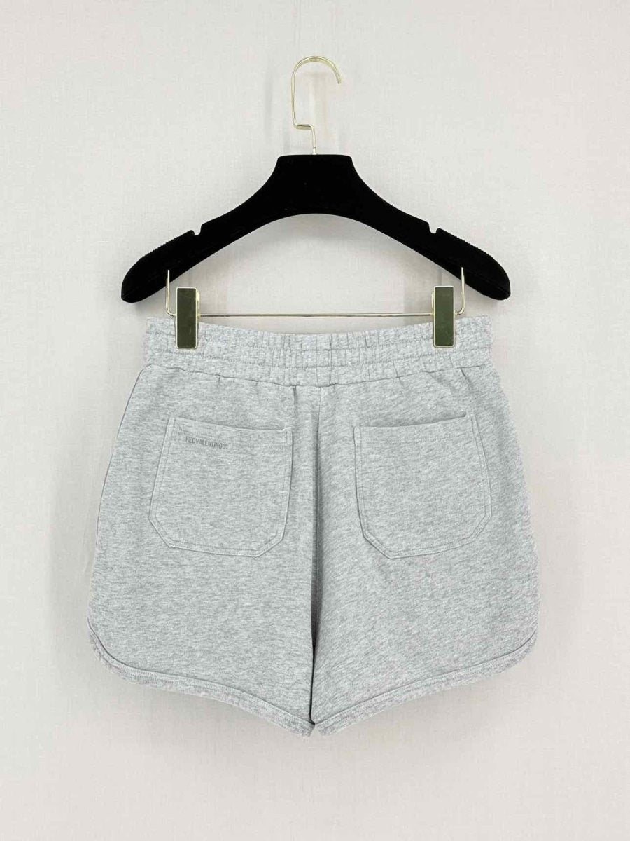 Pre - loved RED VALENTINO Jersey Grey Size Small Shorts at Reems Closet