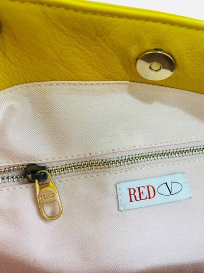 Pre - loved RED VALENTINO Mustard Shoulder Bag at Reems Closet