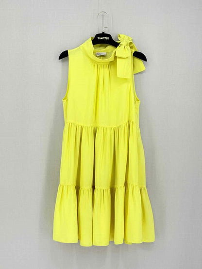 Pre-loved RED VALENTINO Yellow Size Medium Short Dress at Reems Closet