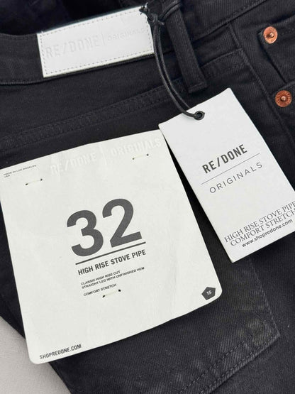 Pre - loved RE/DONE Black Size 32 Jeans at Reems Closet
