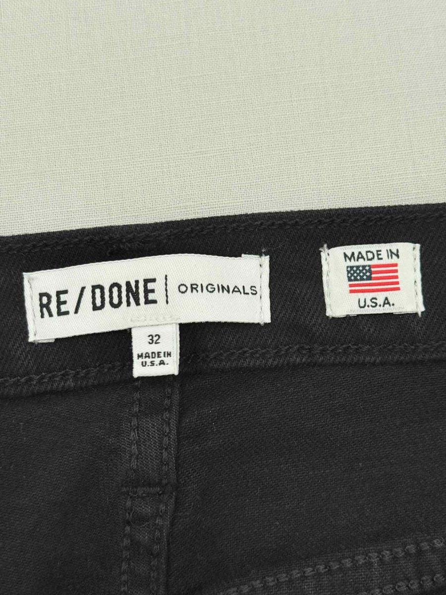 Pre - loved RE/DONE Black Size 32 Jeans at Reems Closet