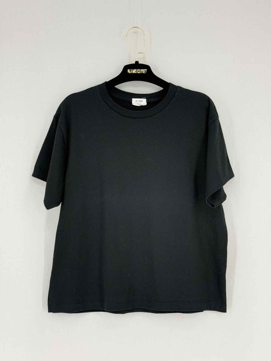 Pre - loved RE/DONE Black Size Medium T-shirt at Reems Closet