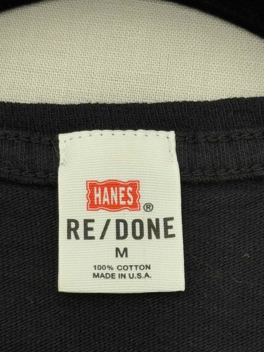 Pre - loved RE/DONE Black Size Medium T-shirt at Reems Closet