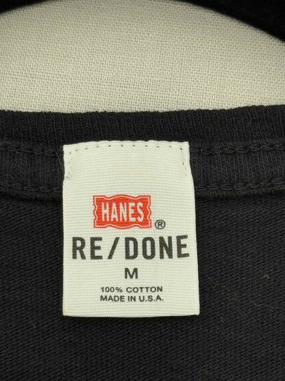 Pre - loved RE/DONE Black Size Medium T-shirt at Reems Closet