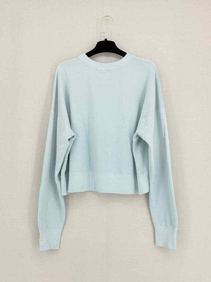 Pre - loved RE/DONE Pale Blue Size Medium Sweatshirt at Reems Closet