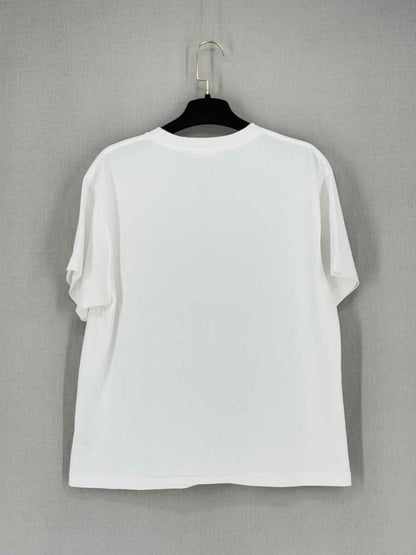 Pre - loved RE/DONE White Size Medium T-shirt at Reems Closet
