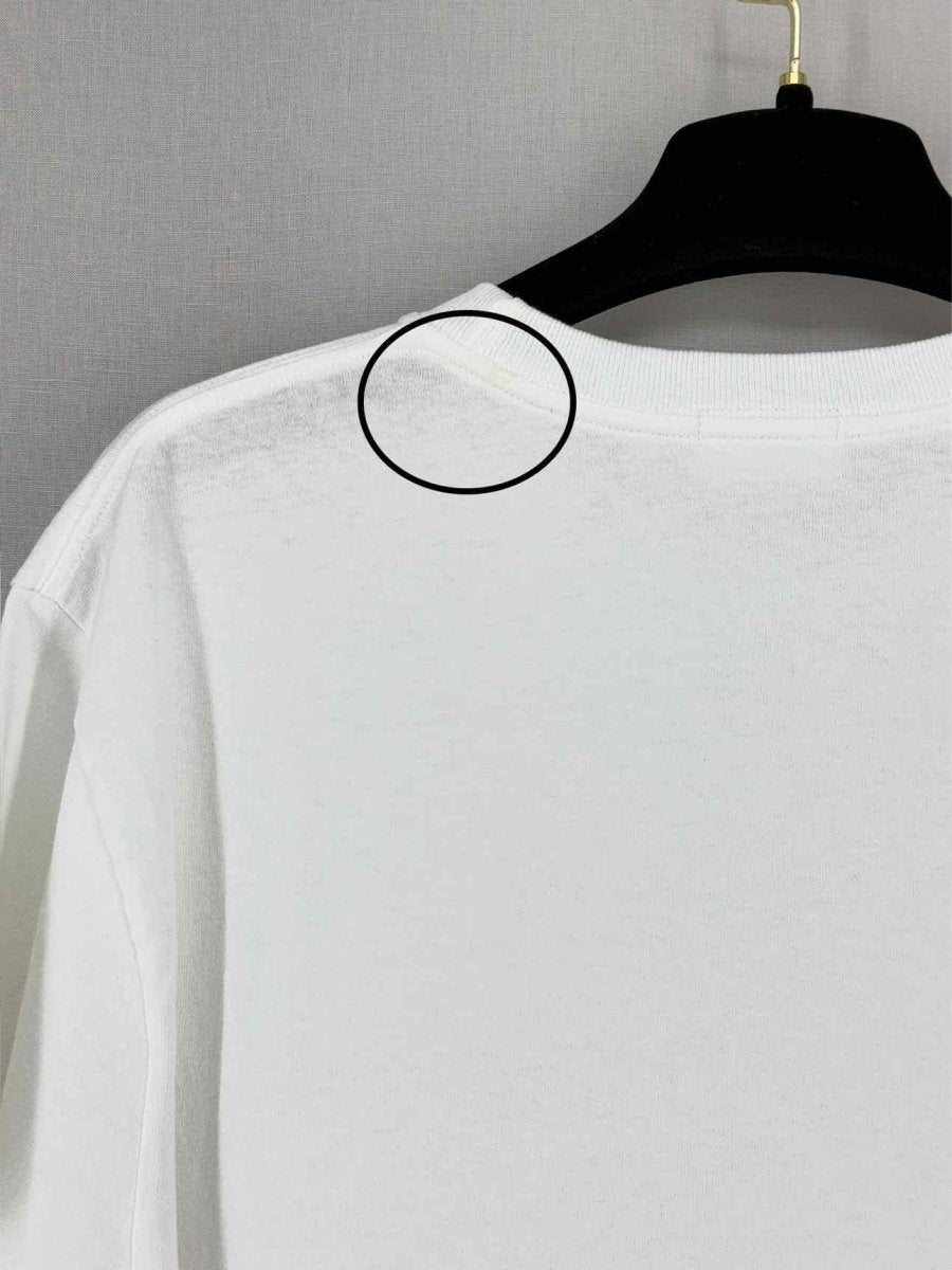 Pre - loved RE/DONE White Size Medium T-shirt at Reems Closet