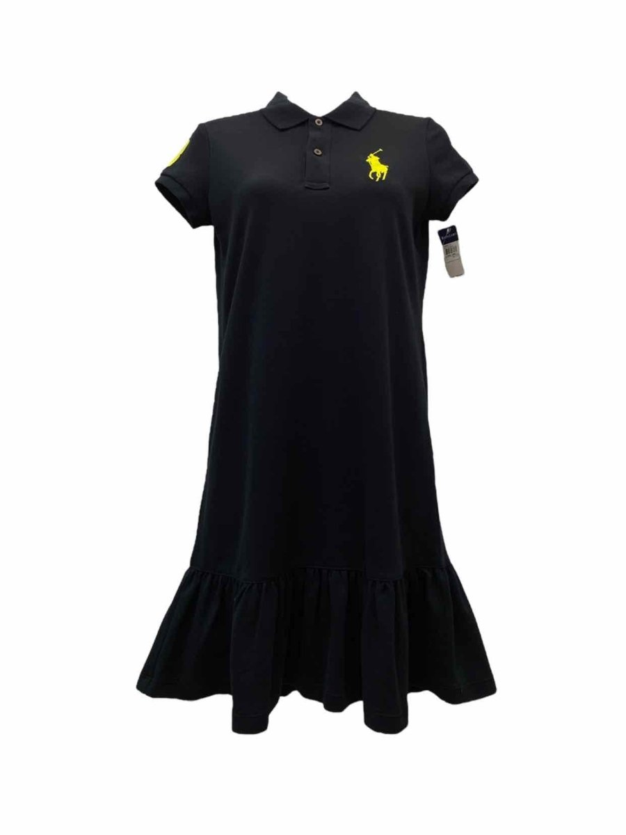 Pre - loved REEMS CLOSET Black Embroidered Dress at Reems Closet