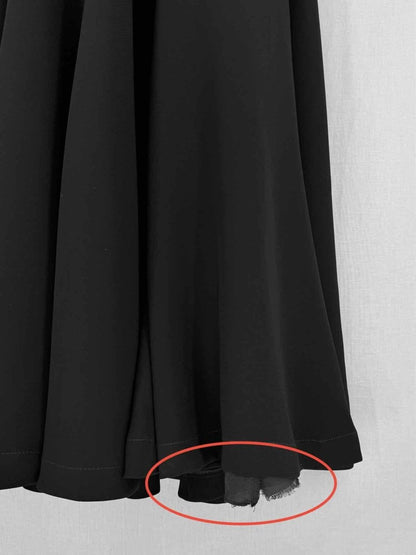 Pre - loved REEMS CLOSET Black w/ Gold Panel Size US 4 Long Dress at Reems Closet
