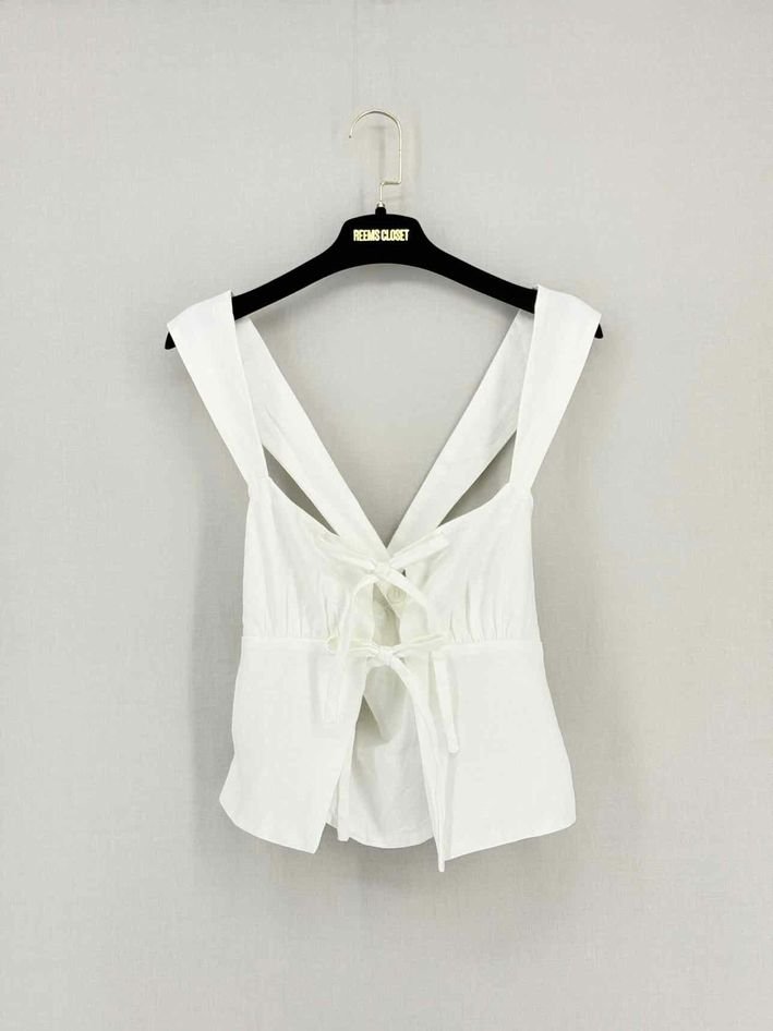 Pre-loved REFORMATION Azalea White Size US 0 Top at Reems Closet