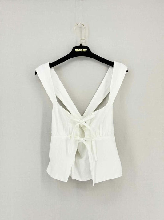 Pre-loved REFORMATION Azalea White Size US 0 Top at Reems Closet