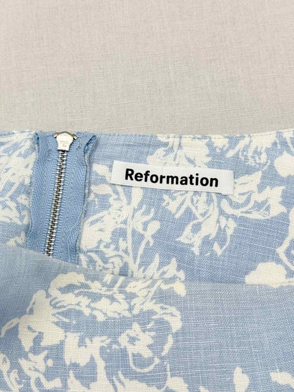Pre-loved REFORMATION Blue & White Size US 2 Outfit Set at Reems Closet
