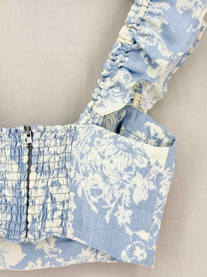 Pre-loved REFORMATION Blue & White Size US 2 Outfit Set at Reems Closet