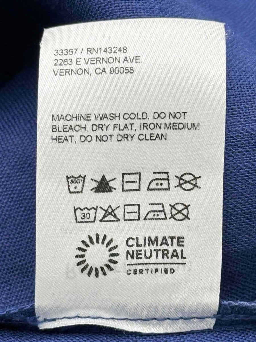 Pre - loved REFORMATION Navy Blue Size US 12 Short Dress at Reems Closet