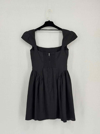 Pre-loved REFORMATION Oaklyn Black Size US 0 Short Dress at Reems Closet