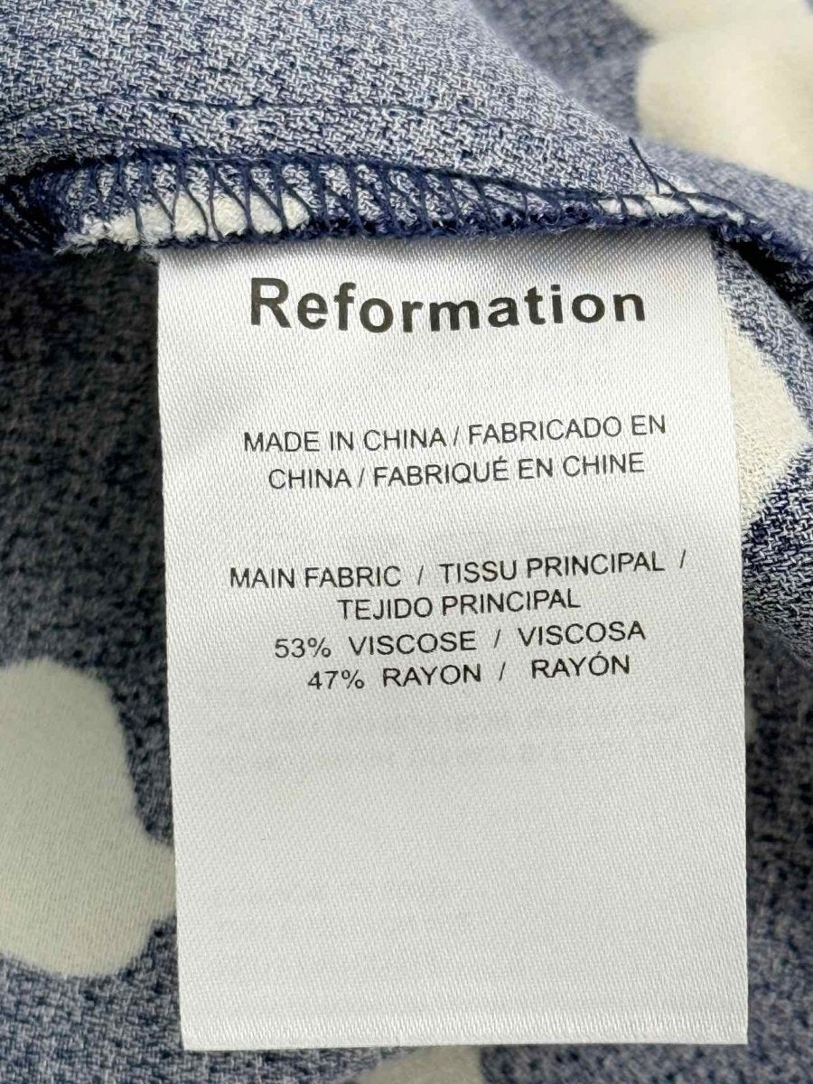 Pre - loved REFORMATION Size US 12 Knee Length Dress at Reems Closet