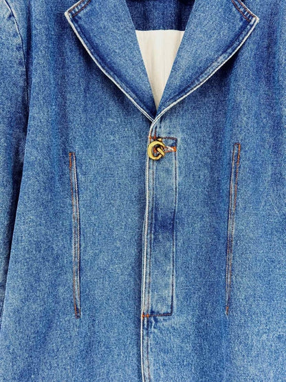 Pre - loved REJINA PYO Blue Size US 8 Jacket at Reems Closet