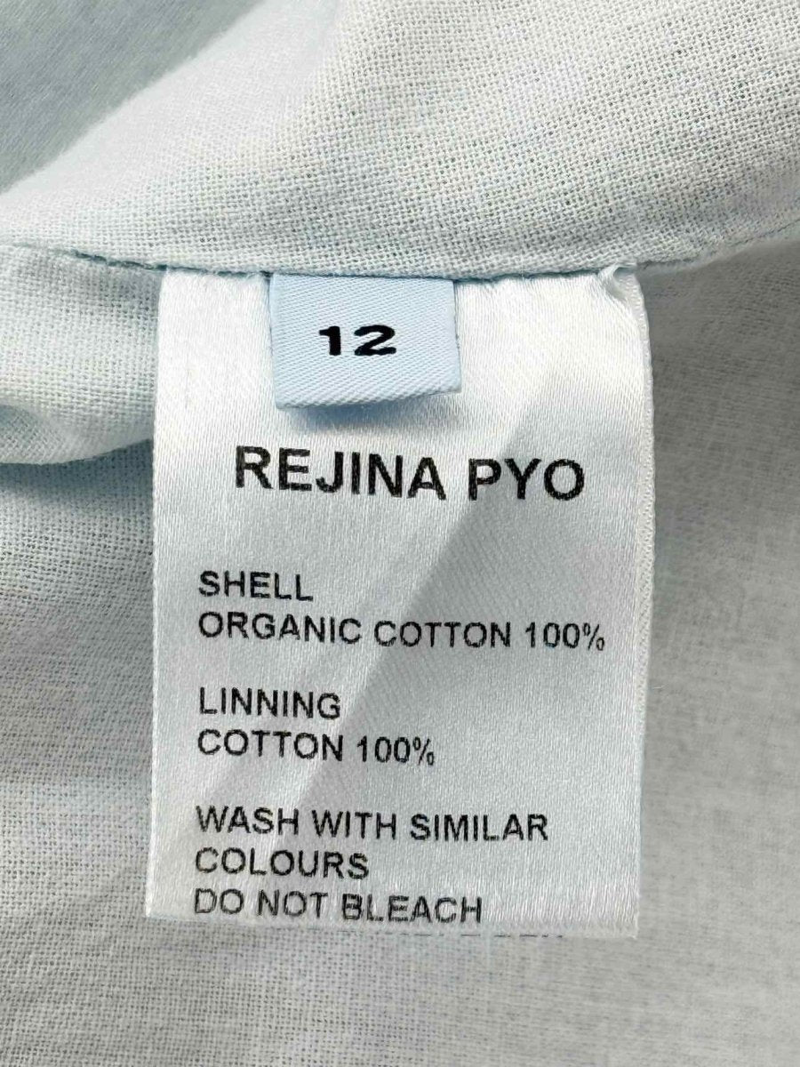 Pre - loved REJINA PYO Blue Size US 8 Jacket at Reems Closet