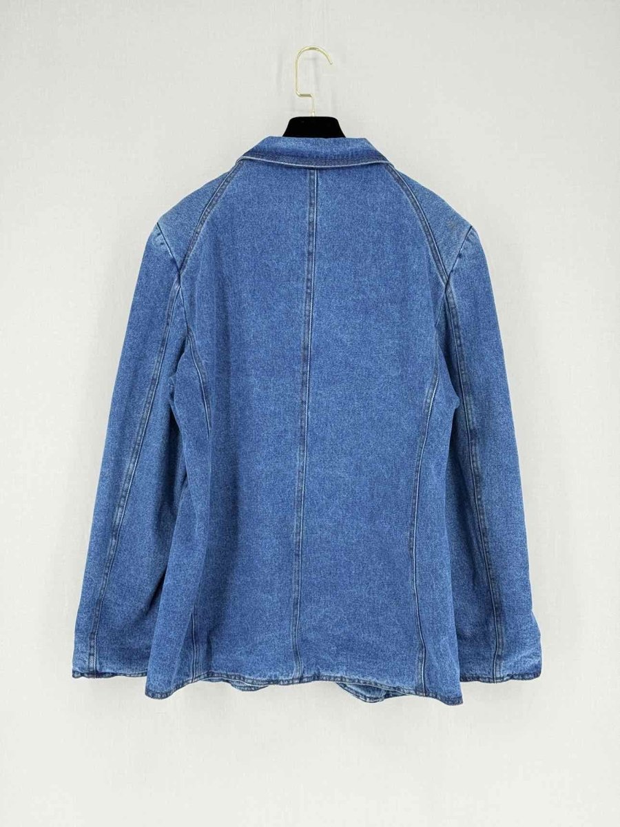 Pre - loved REJINA PYO Blue Size US 8 Jacket at Reems Closet