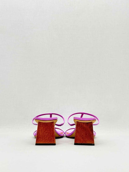 Pre - loved REJINA PYO Purple Size EU 38 Heeled Sandals at Reems Closet
